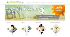 Desktop Screenshot of humandrive.nl